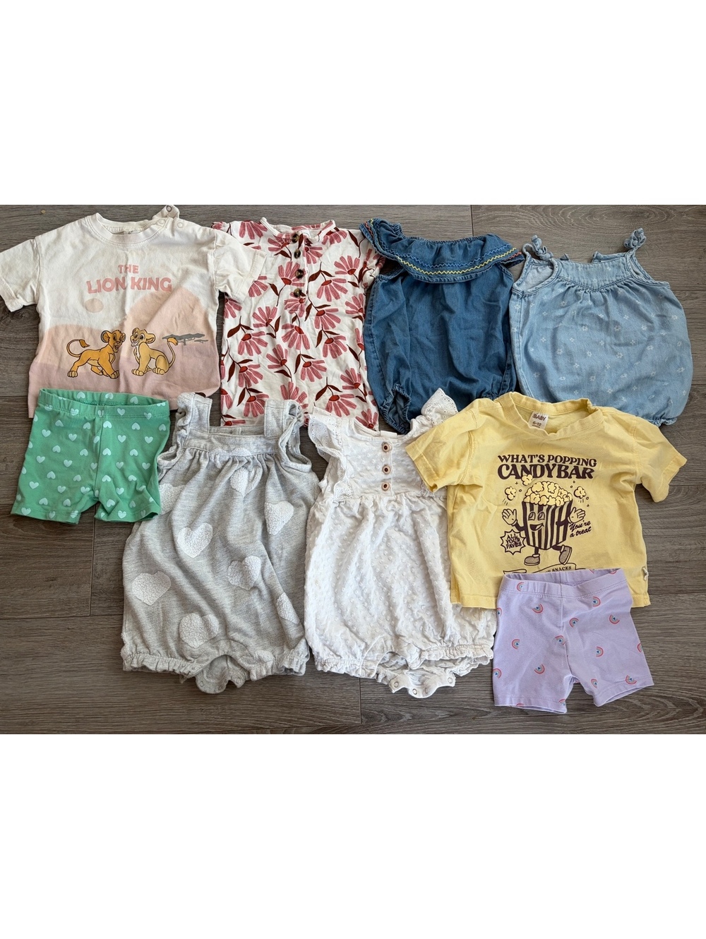 Baby Girl Summer Bundle - 10 Pieces - 6-12 Months
